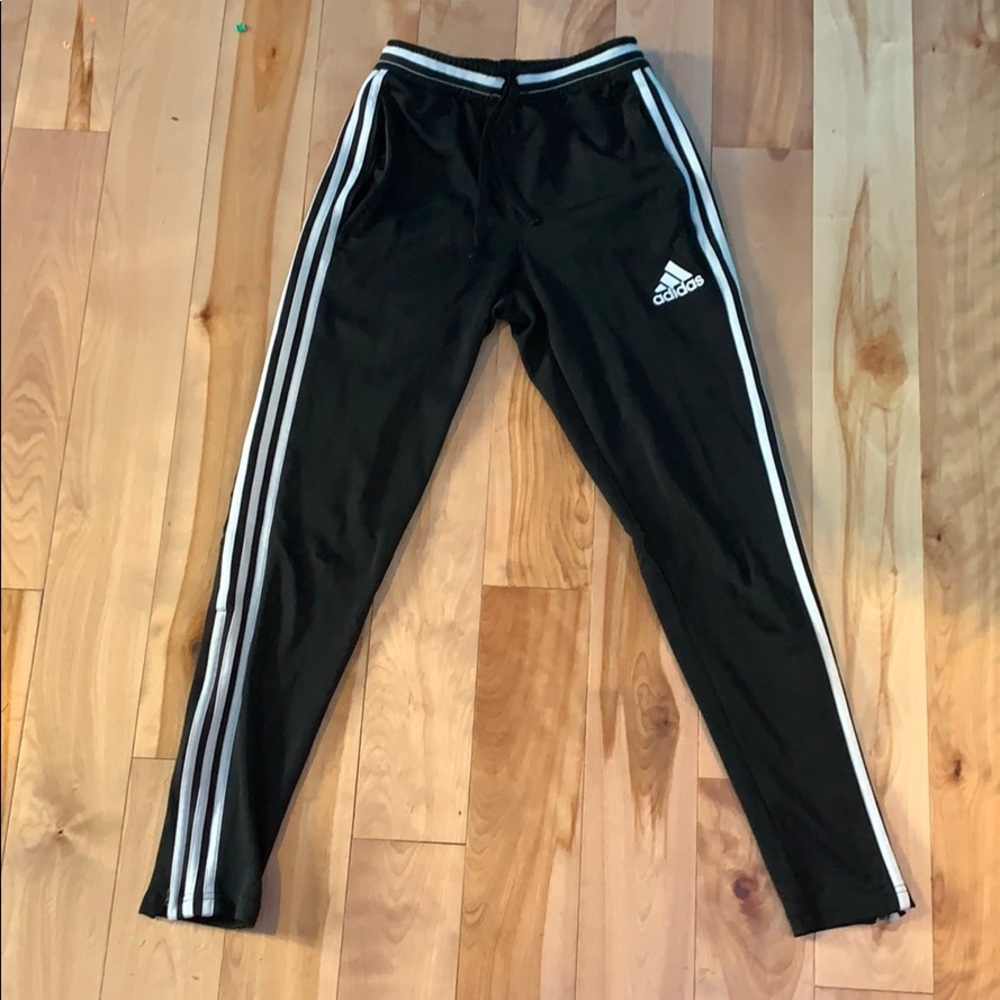 adidas full stripe sweatpants